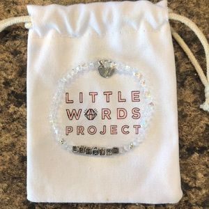 Little Words Project bracelet. “Breathe”